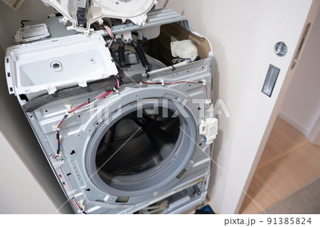 ドラム式洗濯機 完全分解洗浄プレミアムクリーニング